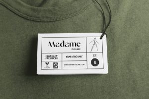 Mockup for the fashion brand Madame. Full case study under digital marketing.